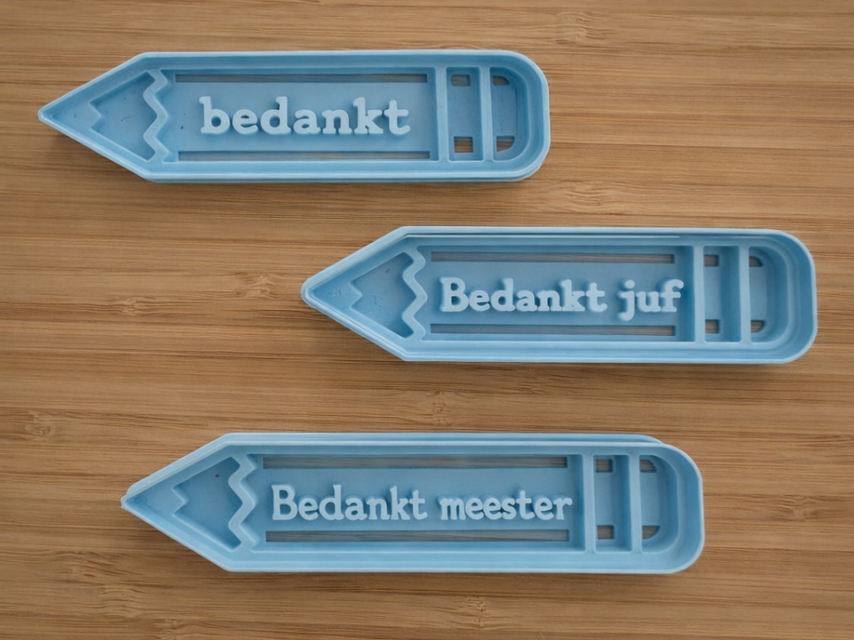 Thank You Pencil Cookie Cutter