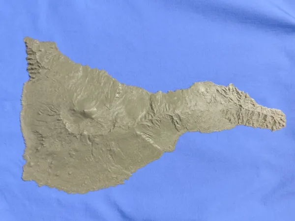 Modèle 3D du relief de Tenerife