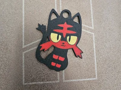Litten Key Chain - Pokemon