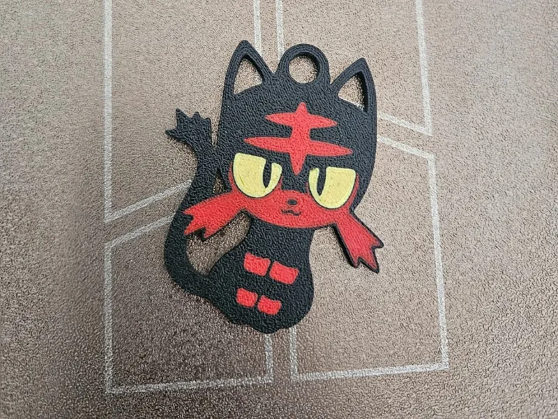 Litten Key Chain - Pokemon