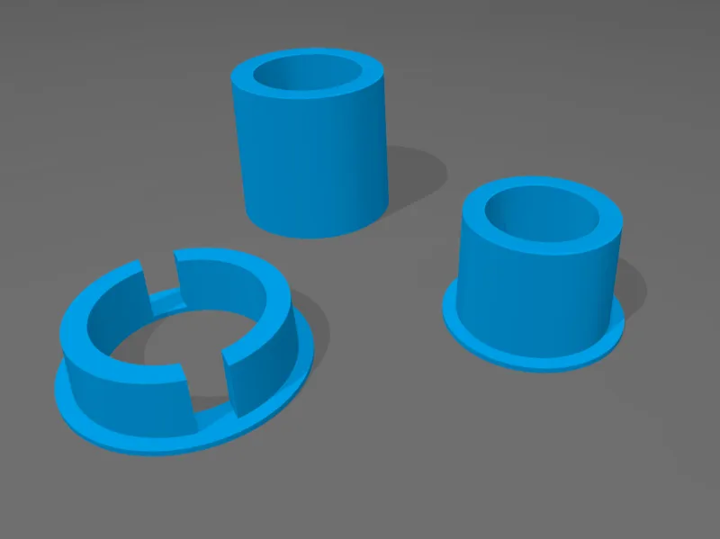 Customizable Filament Spool Adapter