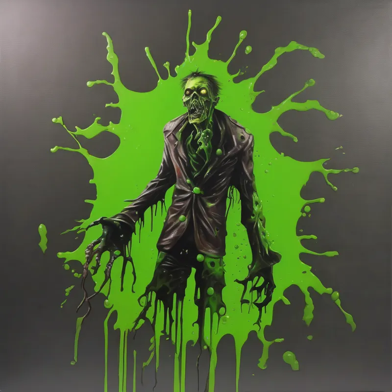 Toxic Zombie- Hueforge