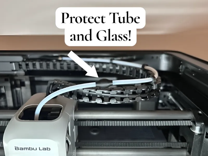 PTFE Tube and Glass Protector | Slide-On Cover