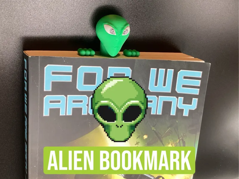 Alien Sci-Fi Bookmark