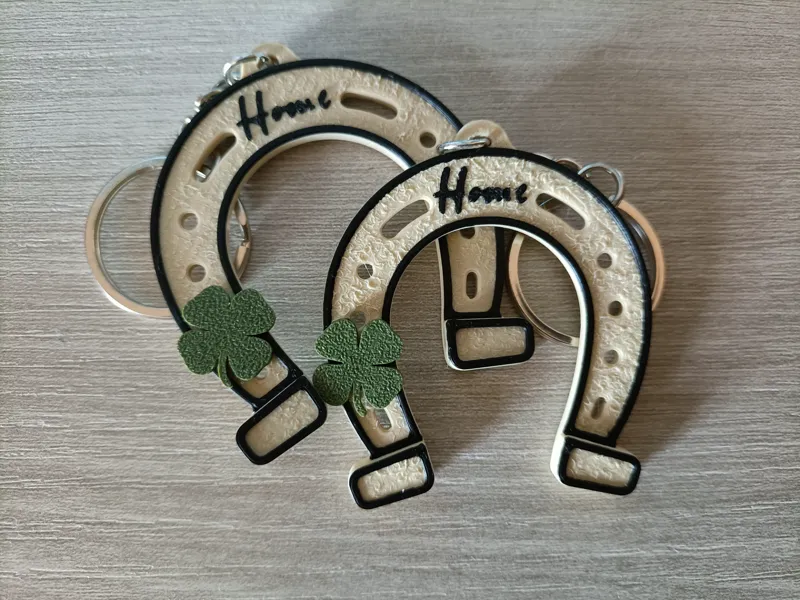 horseshoe Keychain - Portachiavi Ferro di Cavallo