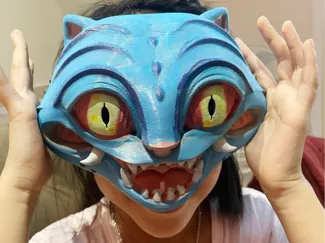 Derby Tiger Mask KPOP Demon Cosplay FREE STL