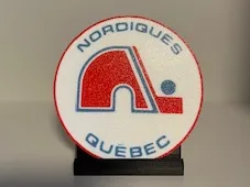 Quebec Nordiques Coaster