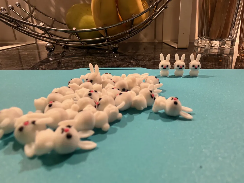 Prank Rabbits Super Cute - Mini Rabbit Army Prank - Free 3D Print Model - MakerWorld