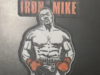 Porte-clés Iron Mike Tyson — fan art boxe — photo 2