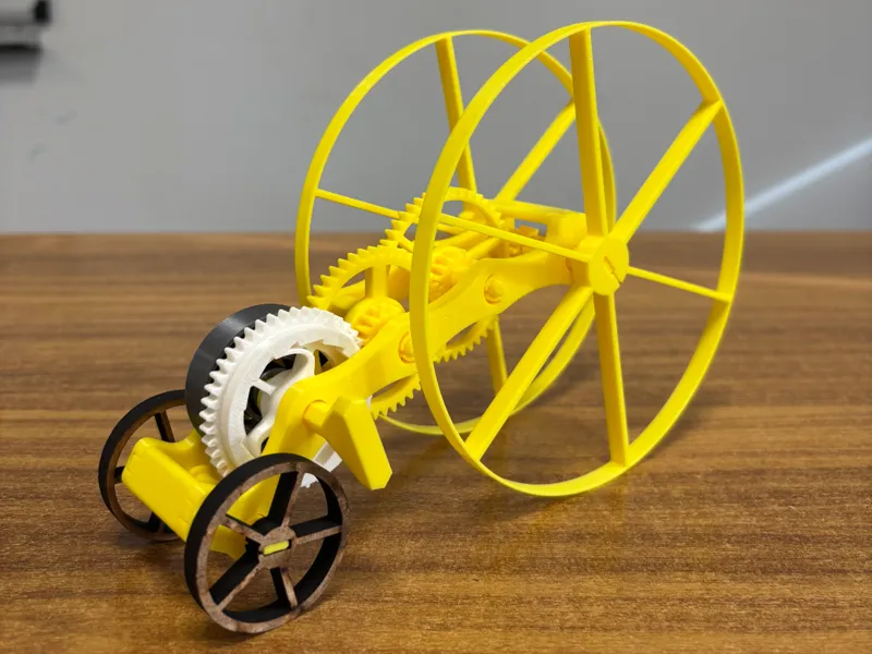 Mechanical car spring