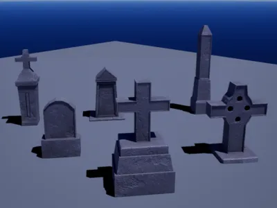 Spooky Tomb Collection – Set of 6 