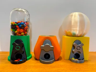 Multi-Shell Mason Jar Candy Machine (No AMS)