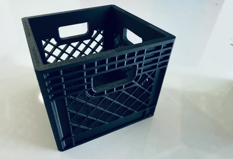 MILKY // A mini Milk Crate style container