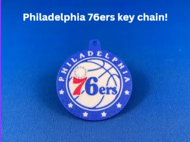 Philadelphia 76ers Key Chain 