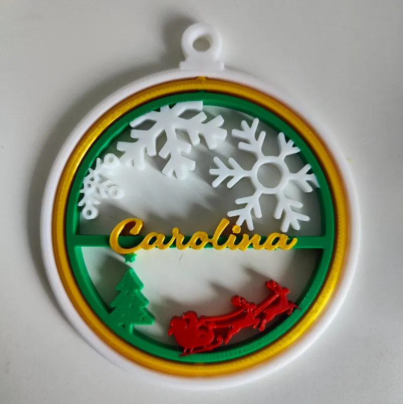 Custom Christmas Ornament 