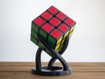 Rubix Cube Stand