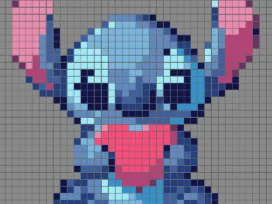 ropecabeza de decoración stitch