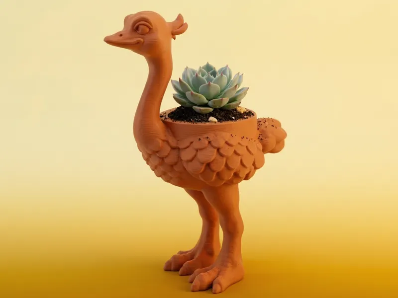 Ostrich Planter