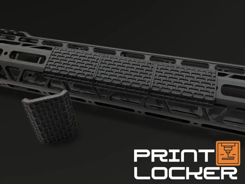 (Snap In) M-LOK Rail Covers Slotted Grip