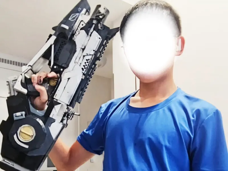 Nerf Stryfe attachments for Razorback (CODM)