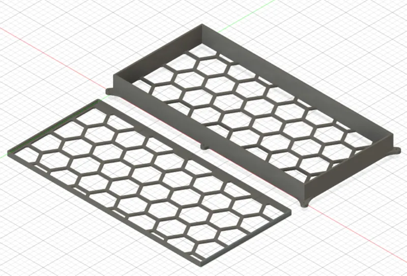 Holder / Basket for Airbrush Spray Booth Filter