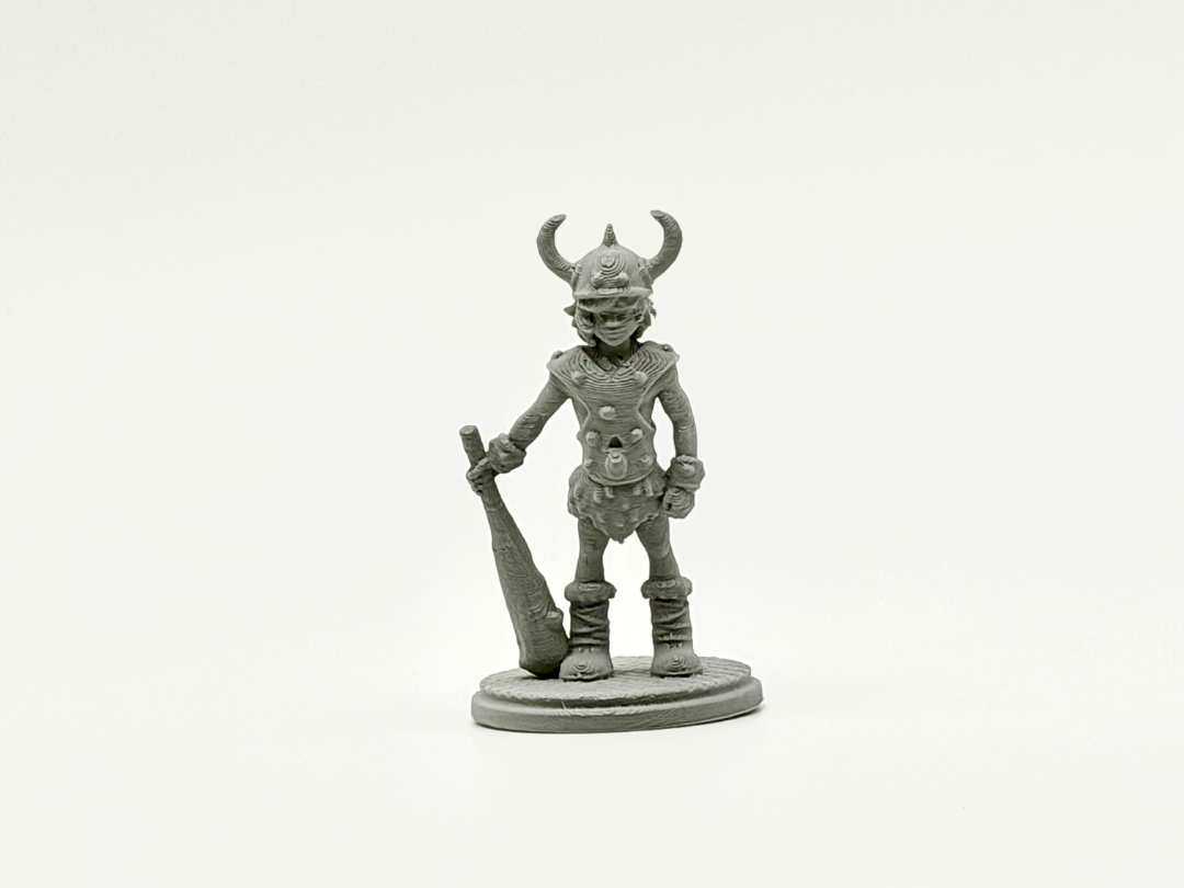 Bobby the Barbarian Classic D&D Cartoon Miniature