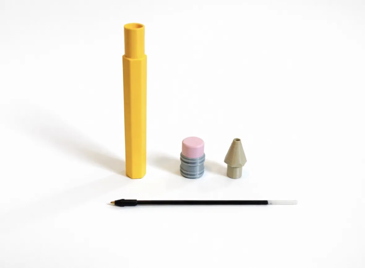 Jumbo Pencil-Style Pen (BIC) view 4