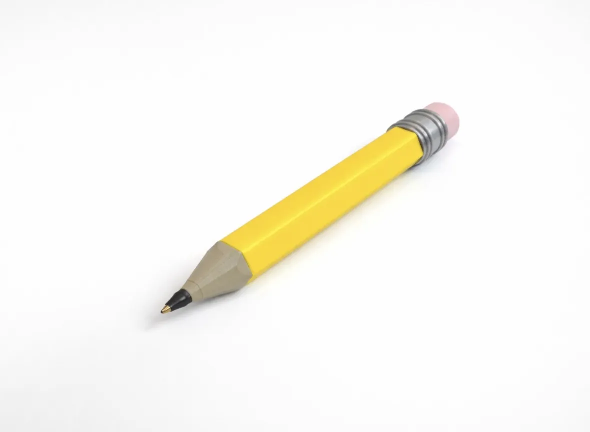 Jumbo Pencil-Style Pen (BIC) view 3