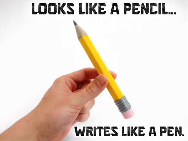Jumbo Pencil-Style Pen (BIC)