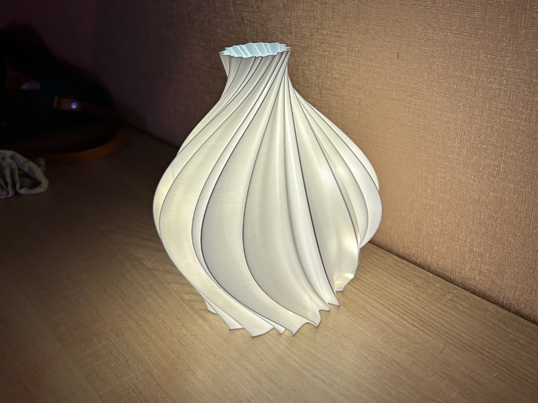 Spiral Glow - Vase Déco & Lanterne d'Ambiance