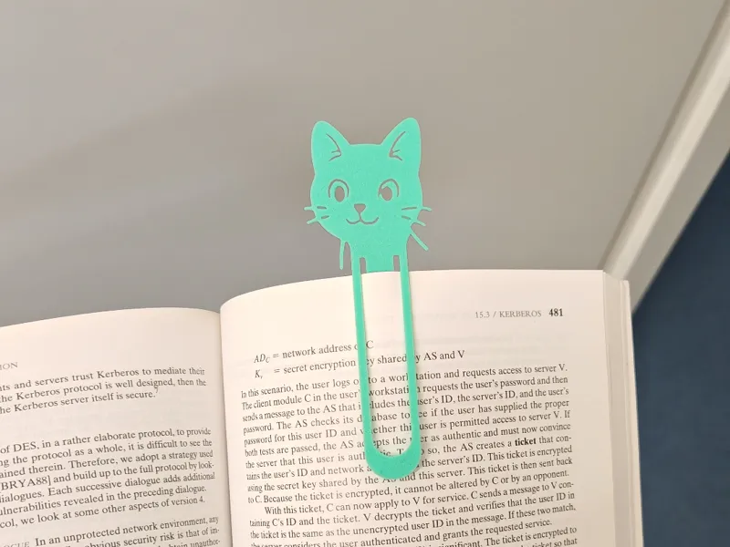 Cat Bookmmark