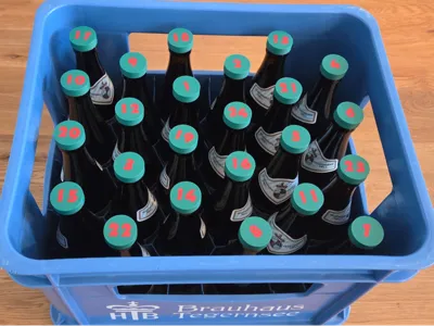 Advent Calendar Beer Crate / Beer Box