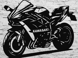 Kawasaki wallart