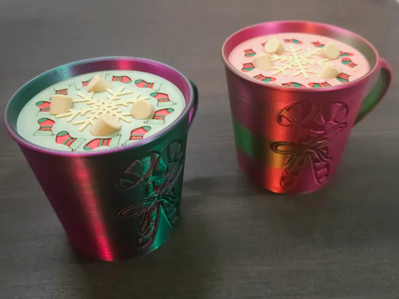 Christmas Morning Cocoa Gift Container