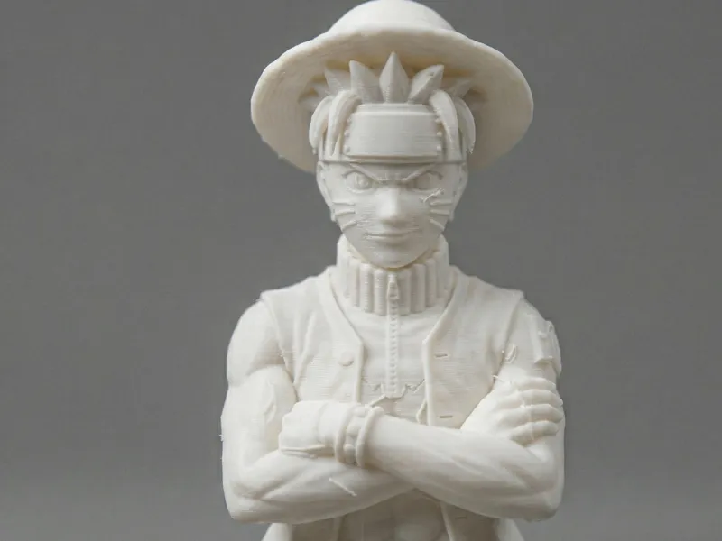 Naruto and Luffy 3D Print Model 412