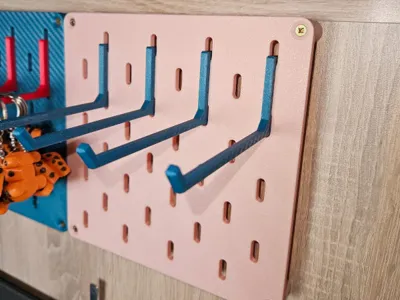 IKEA SKADIS 10cm Long HOOK for wall board