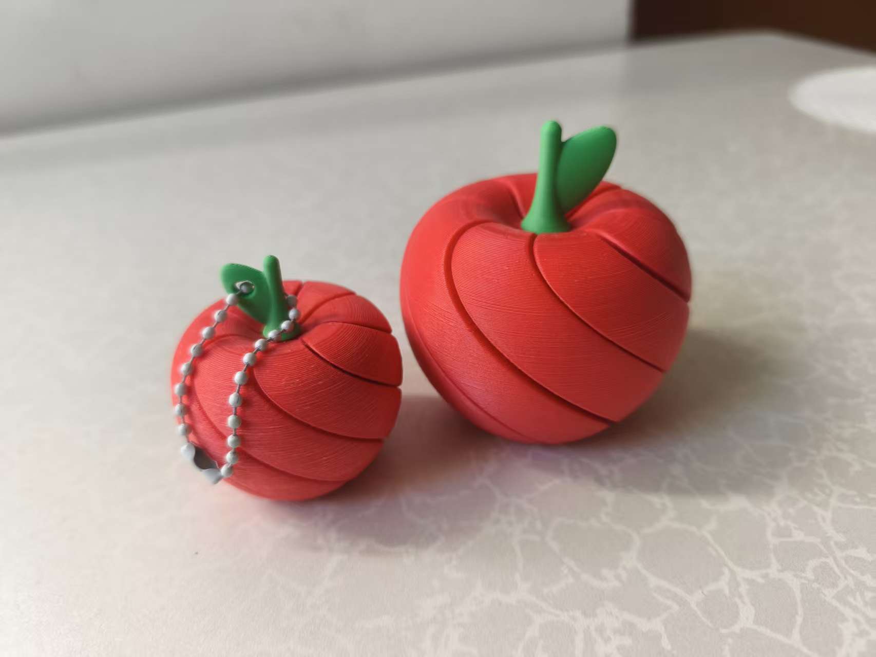 Miniatura 3 do modelo 3D 有限位的平安果 圣诞礼物 解压