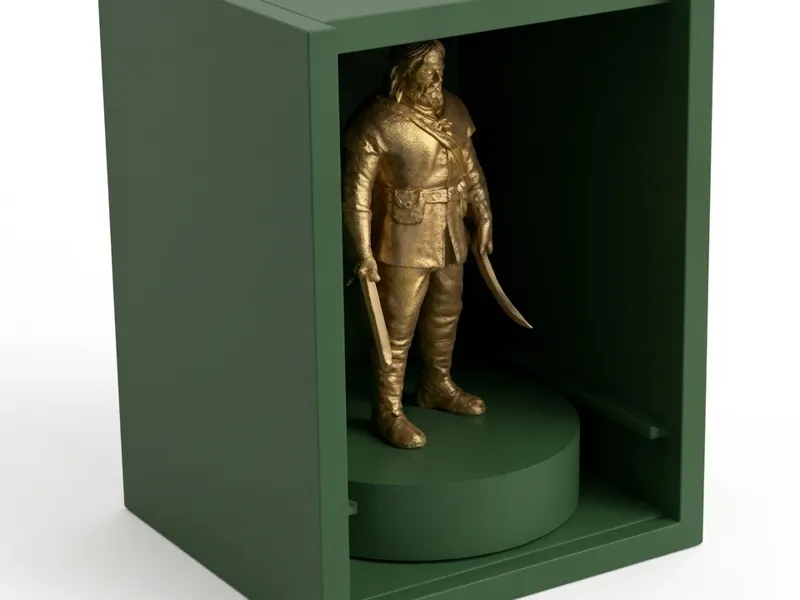 Scatola per miniature D&D
