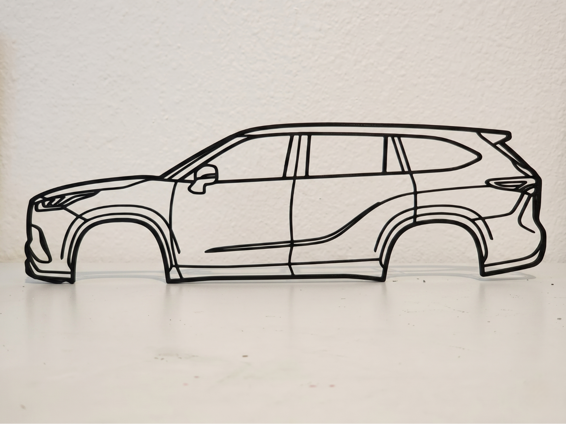 Toyota Highlander 4th Gen Wall Art