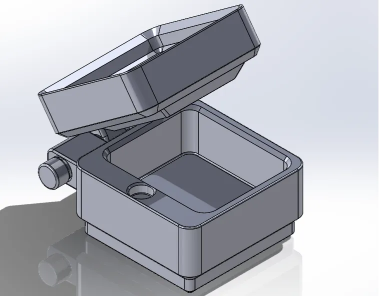 Box with Magnetic Lid