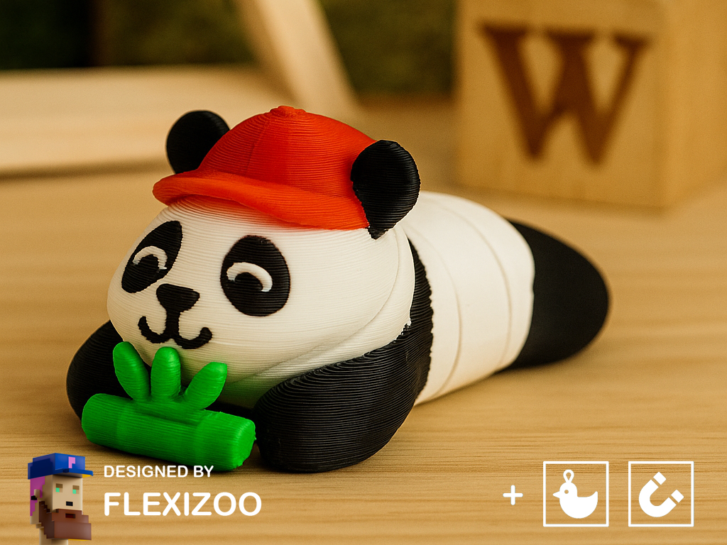 Chill Panda Articulated Toy