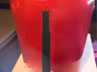1/4" Pottery Fork Scoring Tool