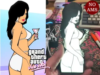 GTA Vice City Bikini Girl Lightbox (No AMS)
