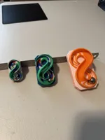 Resized to fit Steel Balls 0.16mm layer, 2 walls, 15% infill