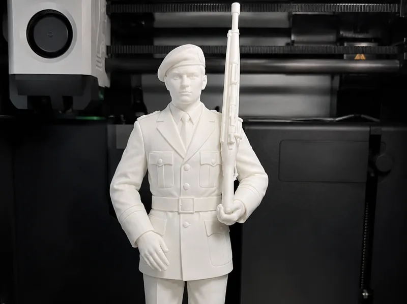 Protokollsoldat – FDM-optimiertes 3D-Druckmodell