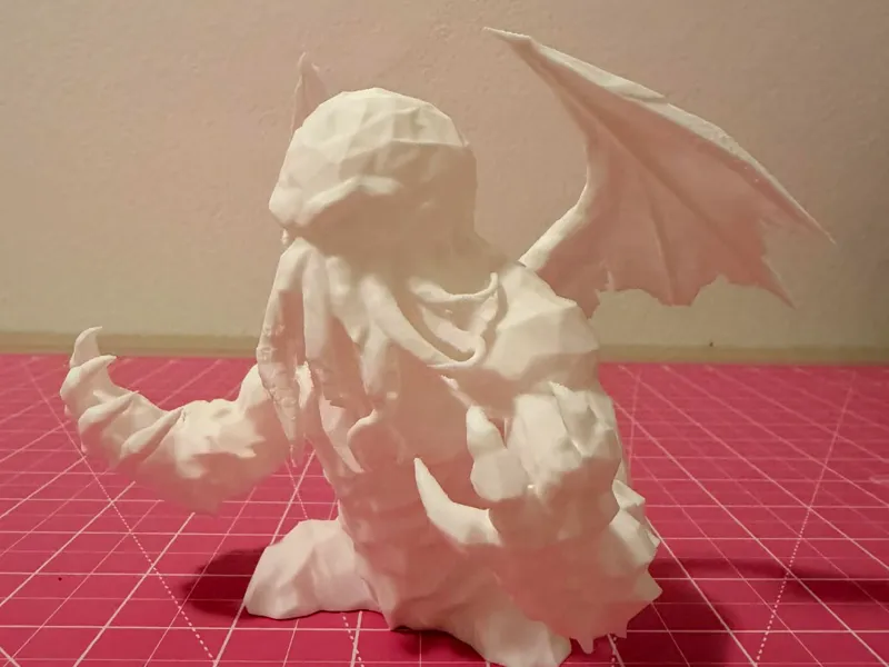 Low poly Cthulhu