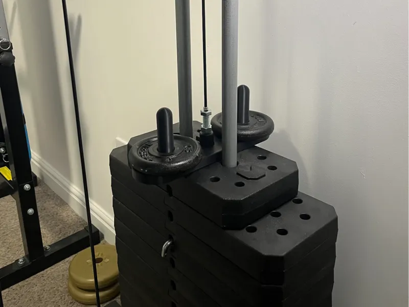 Incremental weight plate adapter