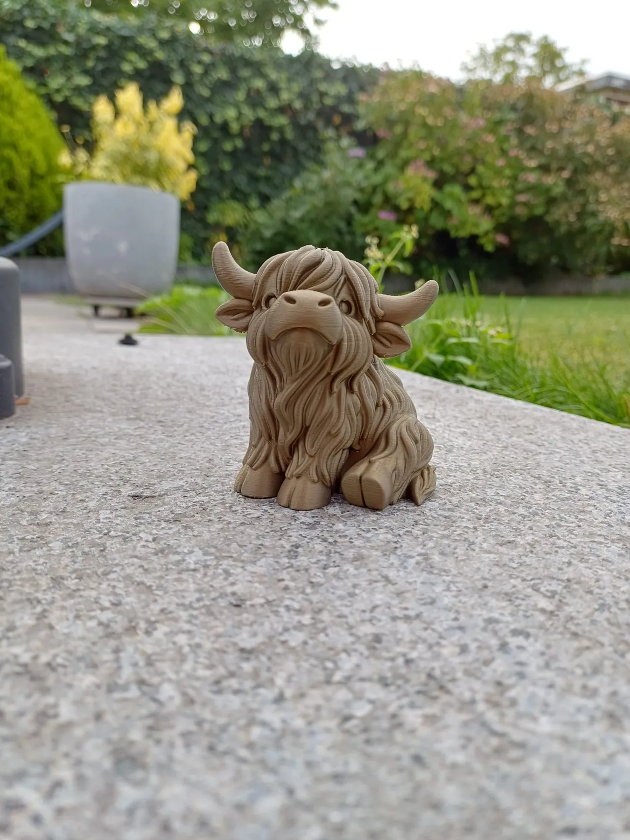 Chonky Highland Cow – Shaggy Horned Cutie view 2