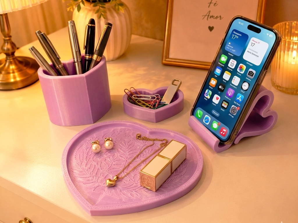 Fascination Heart Organizer Set