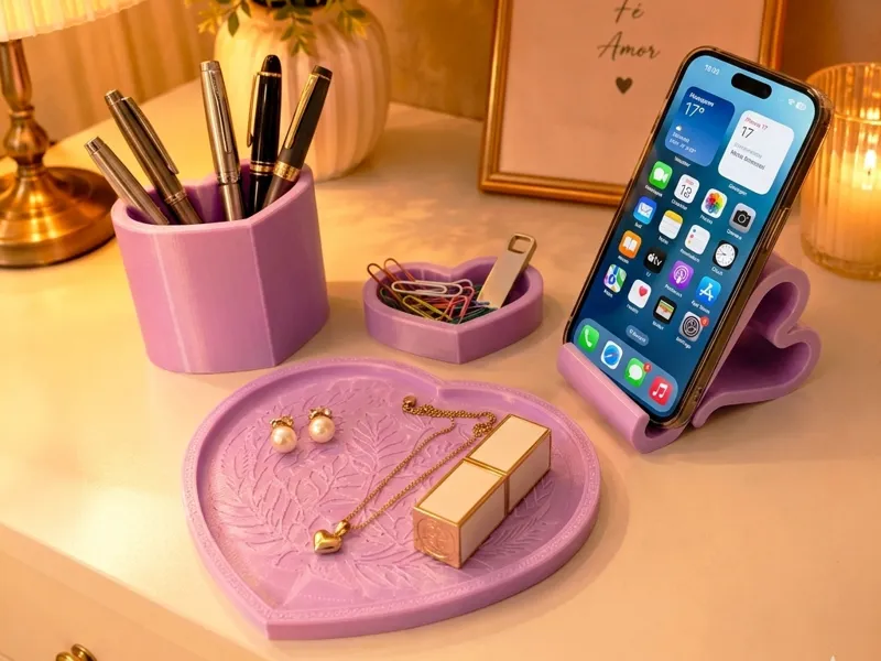 Fascination Heart Organizer Set